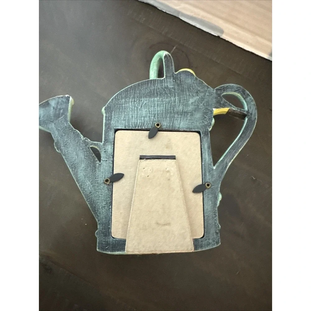 Marjolein Bastin Yellow‎ Finch Distressed Watering Can Frame Natures Sketchbook